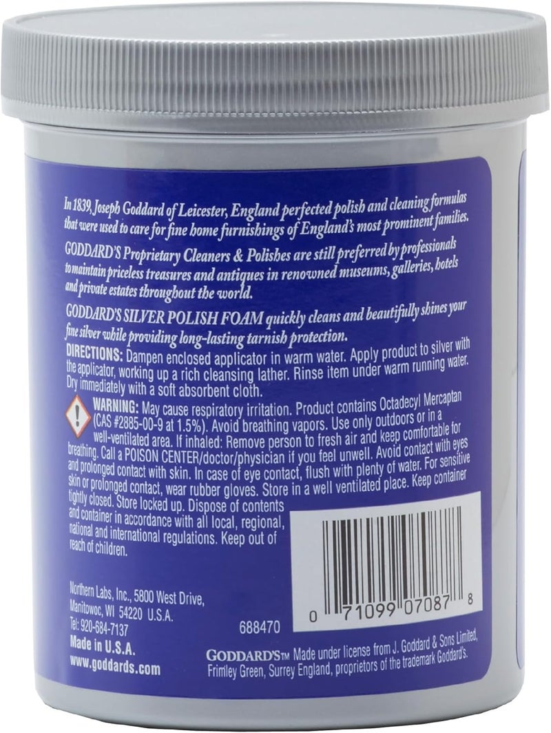 Goddard's Silver Polish Foam - 18 oz (510 g) - Cleans, Shines & Protects Silverware - Image 2